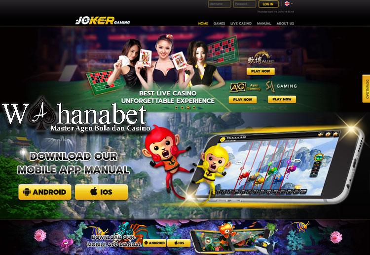 Agen Joker128 Slot Game Dan Live Casino Online